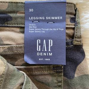 gap camo pants